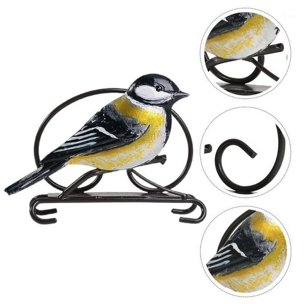 

bird pattern iron napkin holder household kids room bedroom decoration rack1