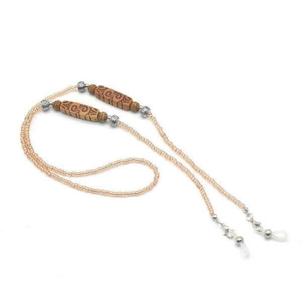 

bead necklace glasses lanyard fashion women sunglasses chain vintage wood eyeglasses chain glasses cord mask chain h jllugu