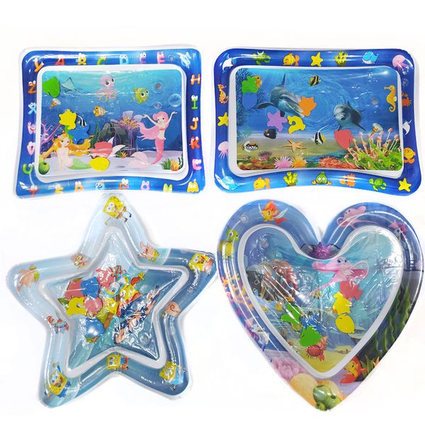 

summer inflatable water mat babies safety cushion ice mat beach toy early education baby toys swimming supplies baby gift