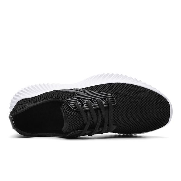 

comfortable mens running shoes black white women sports sneakers trainer size 39-45