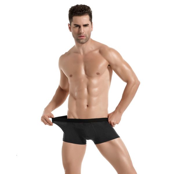 

men's underwear pure cotton solid color mid-waist boxer shorts 2021 new, Black;white