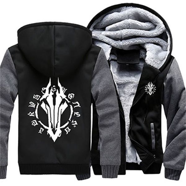 

2021 new us size men women jacket for game darksiders 3 war death fury cosplay coat thicken hoodie sweatshirts mdhl, Black