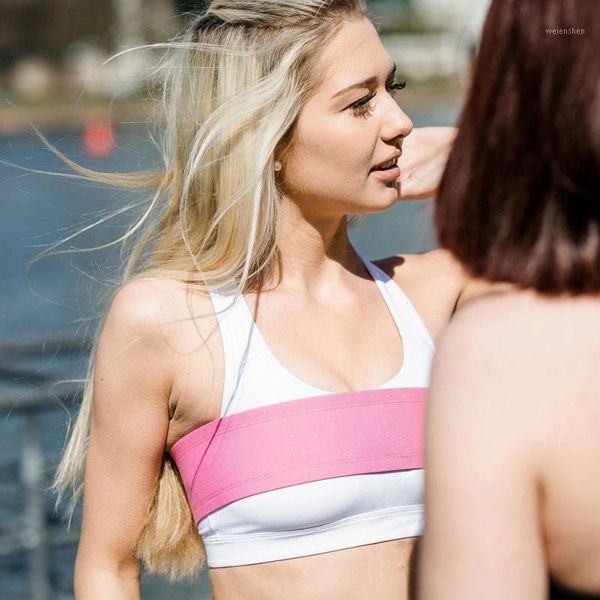 

gym clothing 1 pcs breast support anti bounce no-bounce adjustable training athletic chest wrap belt sports bra alternative accessory1, White;black
