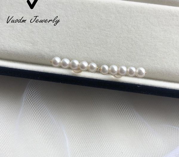 

stud earrings of white multi peal bead balance gold plated earrings for ladies jewelry wedding2213619971, Golden;silver