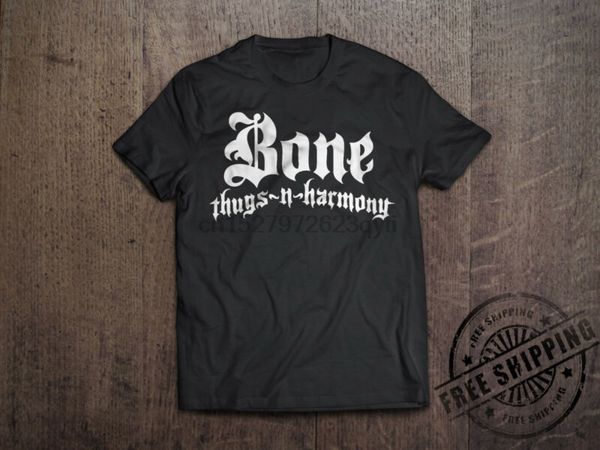 

bone thugs n harmony logo футболка vintage hip hop rap group tee eazy-e классический спортивный толстовка с капюшоном толстовка