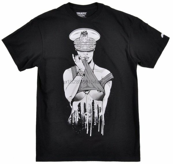 

trukfit explicit cop mens black hoodie designers t shirts sweatshirt