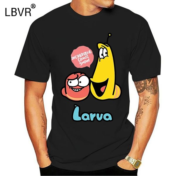 

men's t-shirt funny cartoon animation larva t shirt men summer sleeve round neck cool man's t-shirt sport hooded sweatshirt hoodie