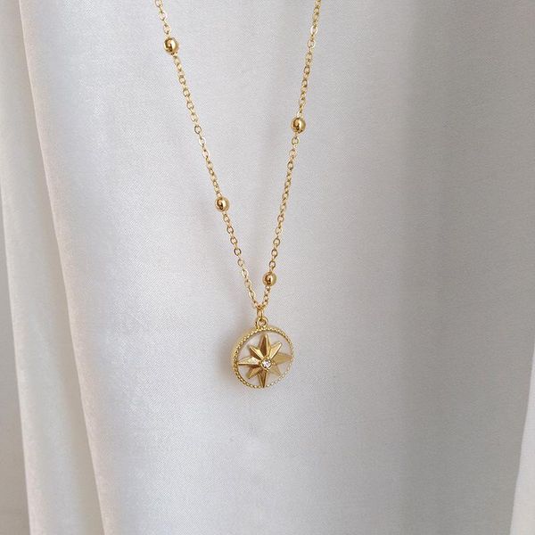 

boho нежного кристалла starburst choker ожерелье монет для женщин dainty layered чокеров малого cz диск подвеска ожерелья, Silver