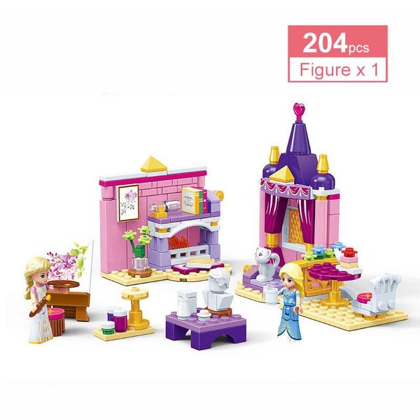 

город друзей девушка sries 9015 204pcs elena'swarm and sweet студия 9016 353pcs принцессы выпечка cabin строительные блоки кирпич игрушки jl