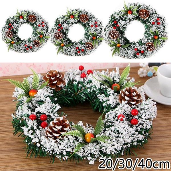 

christmas wreath simulation christmas tree decoration 20cm