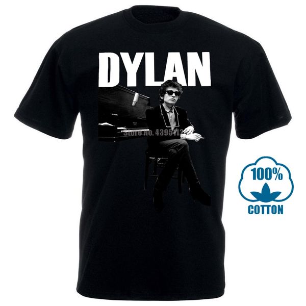 

sport bob dylan piano t shirt official mens black new s m l xl printed t shirt 2018 fashion brand tee t shirt fashion