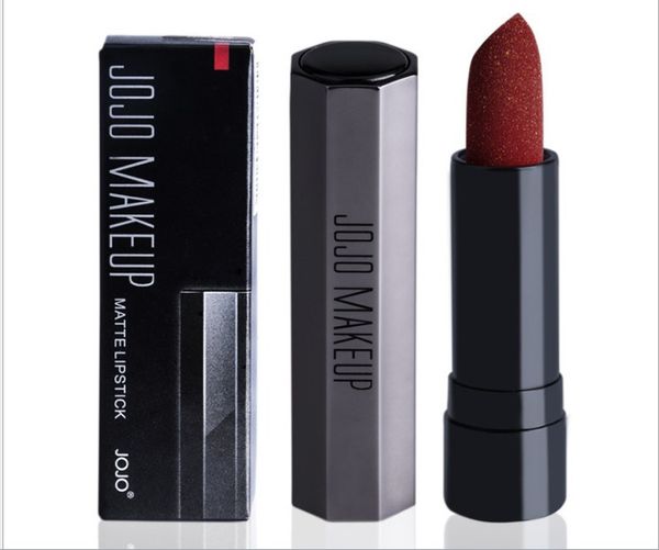 

wholesale new make-up jojo starlight frosted mist lip gloss soft retro black lipstick