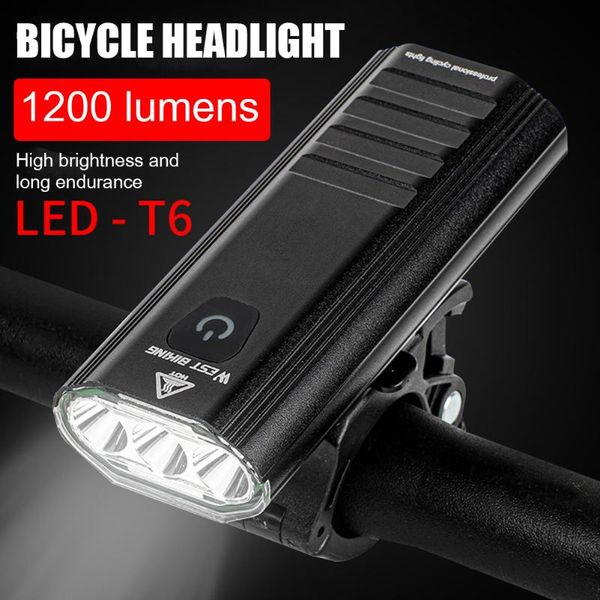 

west biking waterproof t6 led bike headlight kit with power bank bracket usb rechargeable mtb warning front torch lights
