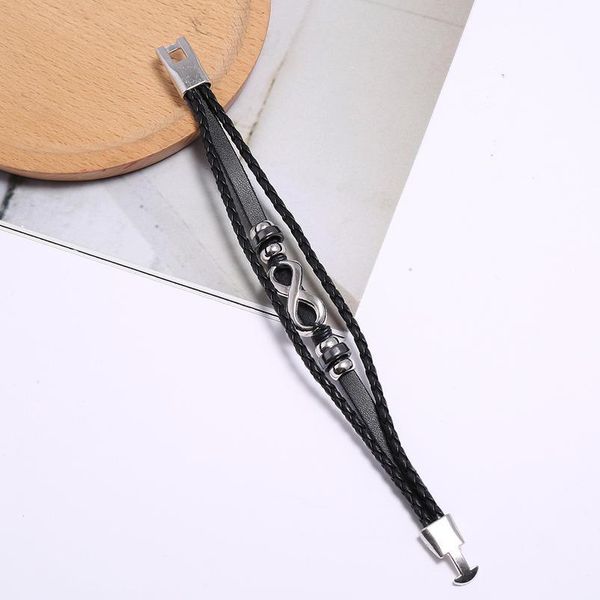 

eif dock black infinity handmade bracelet friendship bracelet infinity love couples bracelet set infinity jewelry jllszf