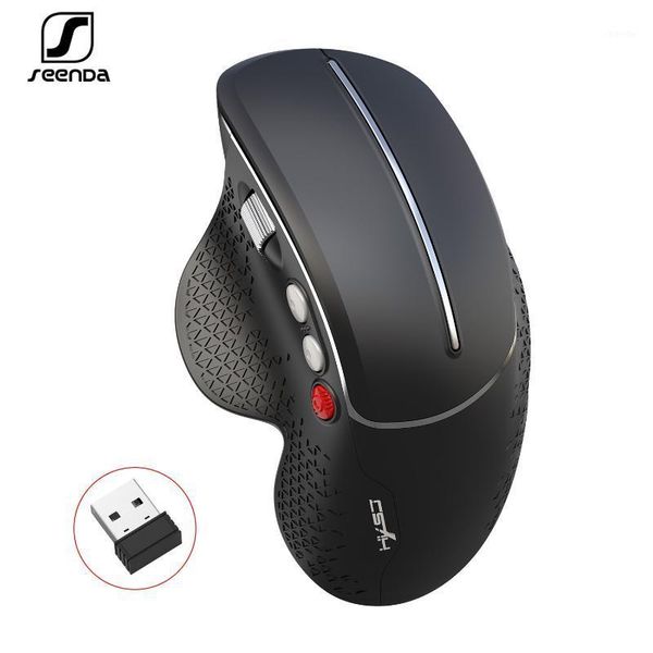 

mice seenda 2.4g wireless mouse optical 6 buttons gaming ergonomic usb 3600dpi 10m for desklapcomputer1