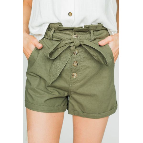 

button up shorts, women's casual pants, sports pants, White;black