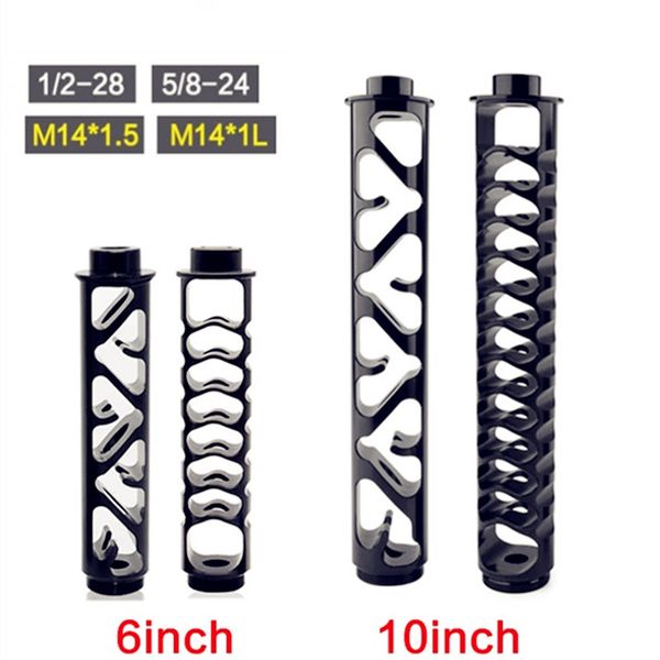 

6" 10 inch spiral 1/2-28 5/8-24 single core aluminum tube car fuel filter solvent trap for napa 4003 for wix 24003