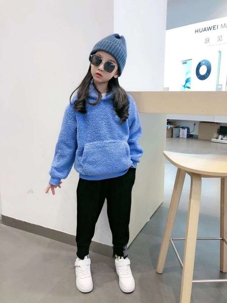 

lovely winter pullover spring hooded and autumn, Black