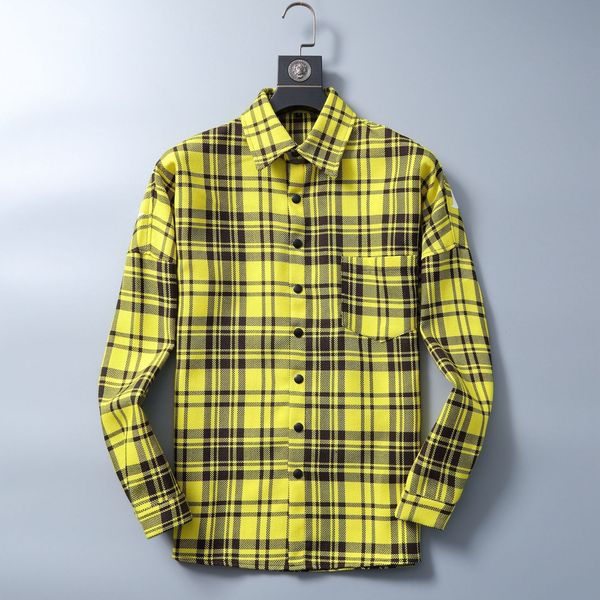 

shirt women's 2020 new t shirts mens twill long sleeve thickened shirt new fashion men's long sleeve shirt, White;black