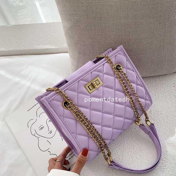 

travel women bag purple large shoulder bags leather pu quilted bag female luxury handbags women bags designer sac a main femme fkset qynf