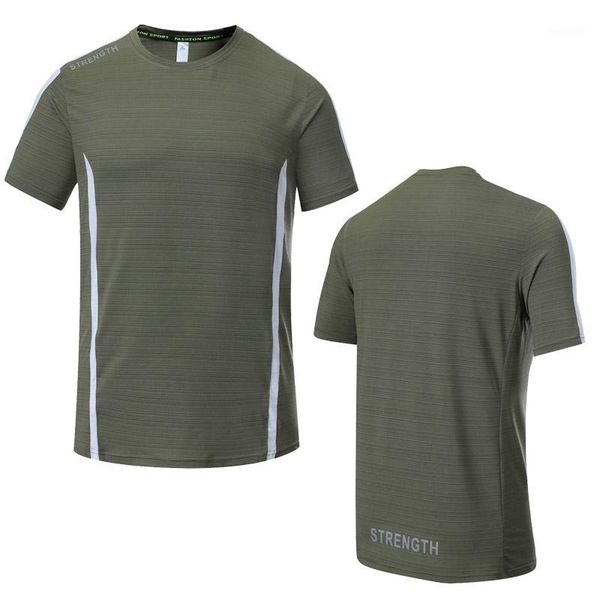 

running jerseys fashion men's t-shirts quick dry compression sport fitness gym shirts soccer jersey sportswear1, Black;blue