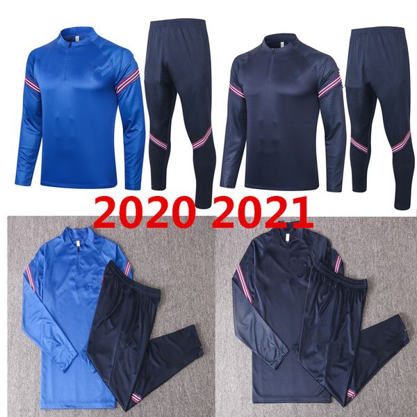 

новейшие 20 21 британский футбол sportswear 20 21 футбол джерси мужской учебный костюм униформа размер s, Black