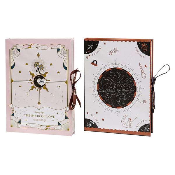 

gift wrap 9.8 inch chocolate packaging box mysterious blind jewelry present case christmas wedding party valentine day