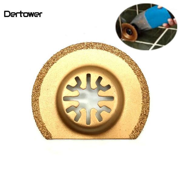 

1pc 63mm diamond titanium saw blade oscillating multi tool for universal treasure machines fein bosch dremel tch power tool1