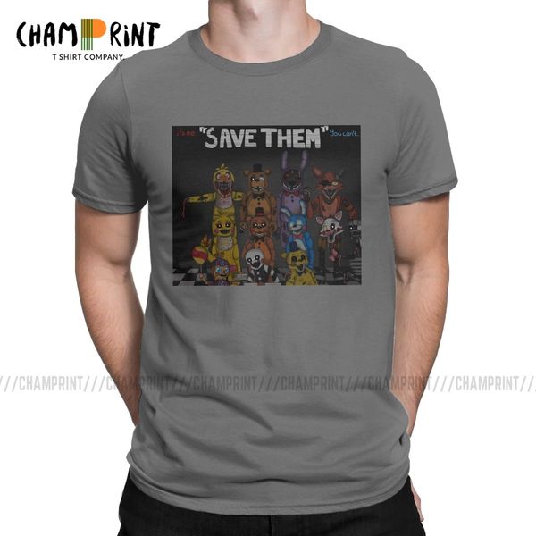 

funny five nights at freddy's save them for crew neck short sleeve big size clothes sport hooded sweatshirt hoodie men t shirt