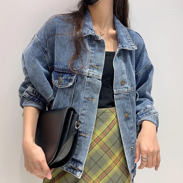 

shirt cowgirl busy port wind high street feeling female brief paragraph coat washed do old cowboy coat web celebrity1, Black;brown