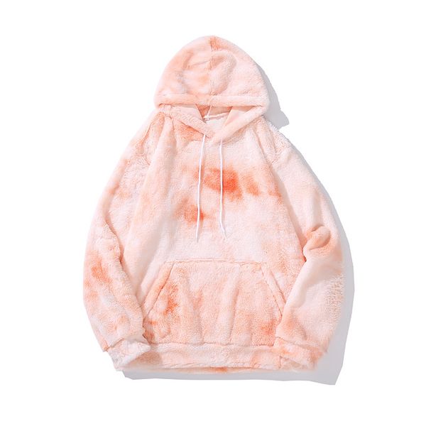 

2021 of direct sales factory autumn new male and female winter, whether or not tie-dyed with hoodie baggy sweater ubgh, Black;brown