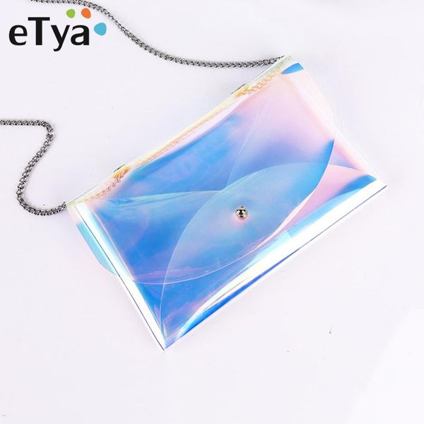 

etya лето женщины сумка плеча мини crossbody сумка сумка женский высокого качества прозрачный телефон карты кошелек сумки на ремне
