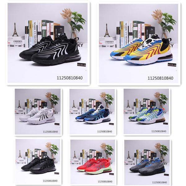 

2020 270 react eng travis scotts jogging shoes bauhaus neon watermelon sneakers 270 men's women's sneakers optical tricolor traine