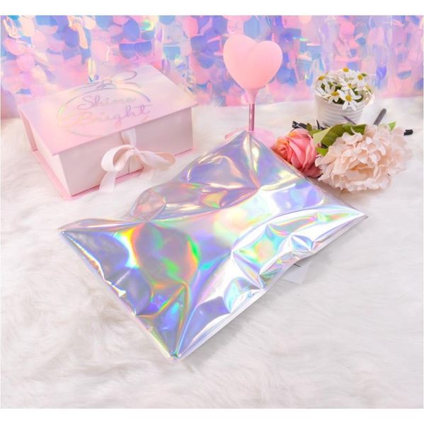 

laser color aluminum foil self adhesive retail bag candy cookies mylar foil packing pouch for grocery crafts pa jllgjn yummy_shop