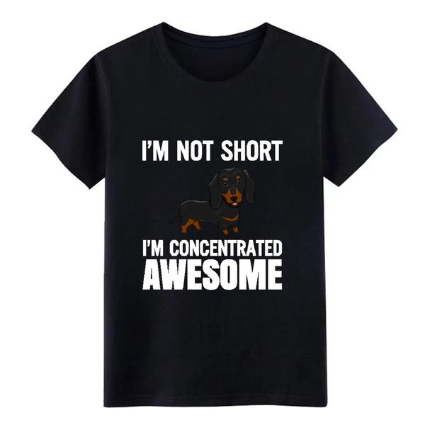 

i m not short i m concentrated awesome dachshund men customized 3xl outfit anti wrinkle humor spring sport hooded sweatshirt hoodie t shirt