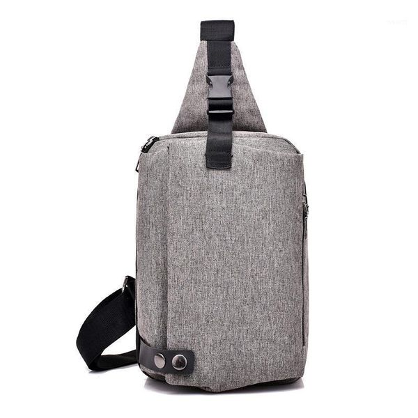 

waist bags 2021 style men chest bag canvas dacron crossbody waterproof travel business casual backpack1