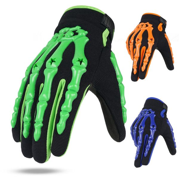 

full finger motorcycle gloves shockproof summer breathable cycling motorbike motocross racing glove luva motoqueiro guantes moto, Blue;gray