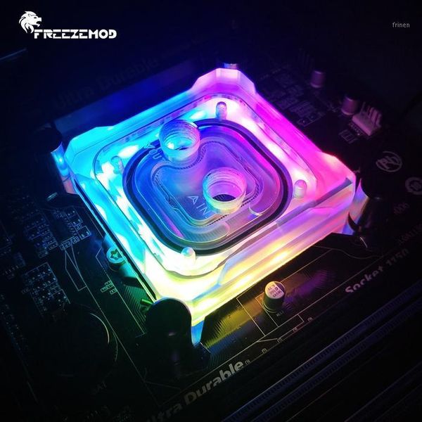 

fans & coolings emod computer pc cpu water cooler block amd am2 am3 am4 2021 3pin 5v light copper base plate cooling. amd-pk5e1