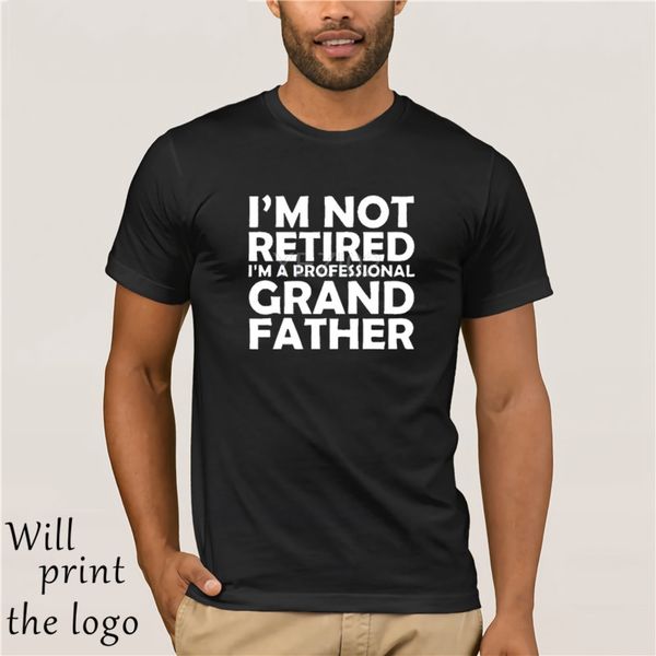 

я не пенсионер я профессиональный дедушка идеи дед подарки нового дизайн с короткого рукавом camisetas дизайнеров толстовки футболки толстов