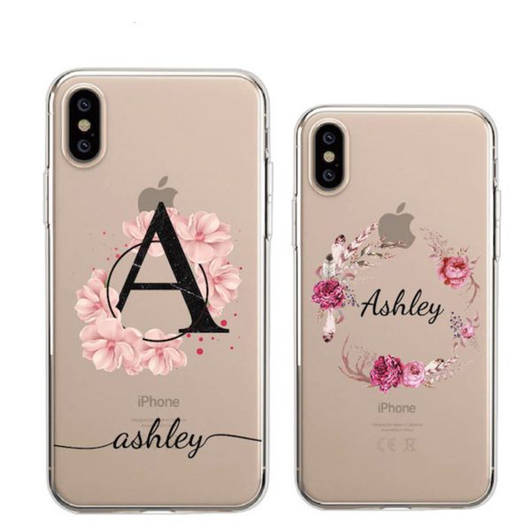 

custom named et, retro garland, transparent soft cover vip 12 11 pro xs max xr 7plus 8plus