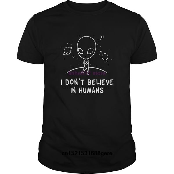 

2020 funny alien head ufo spaceship i dont believe in humans men tee hoodie designers t shirts sweatshirt