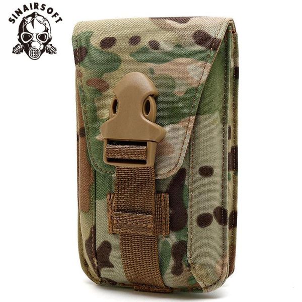

outdoor bags 1000d nylon climbing mobile phone tactical waist bag belt pouch holster cover case with card pocket