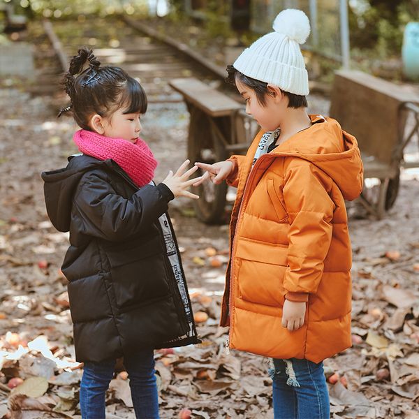 

boys' and girls' down jacket, Blue;gray