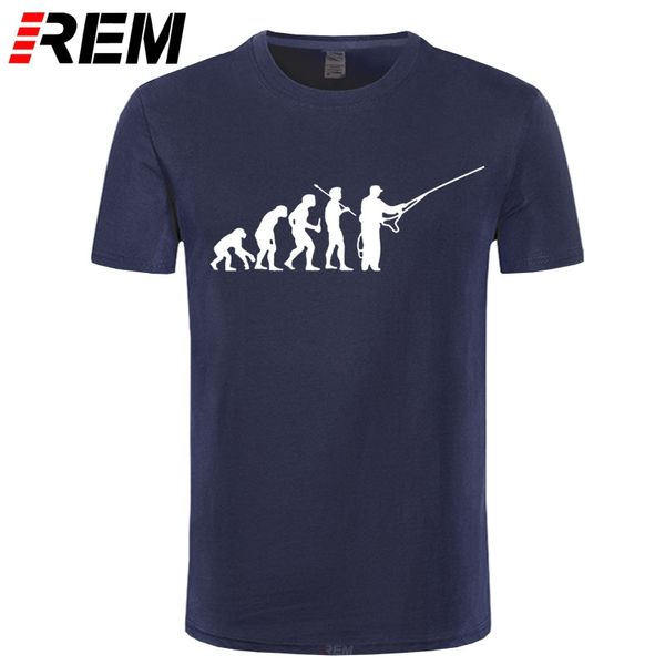 

sport rem fashion evolution fishinger t shirt men summer fish joke fisherman carp t shirts funny gift cotton short sleeve t-shirt