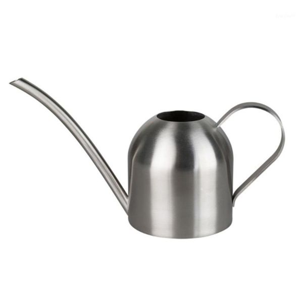 

1000ml metal indoor outdoor plant watering can for house plants (stainless steel)1