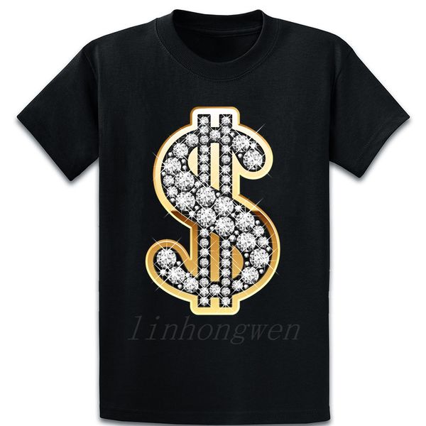 

golden dollar sign with diamonds formal over size 5xl loose knitted spring autumn new fashion solid color sport sweatshirt hoodie t shirt