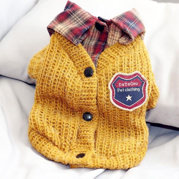 

knitted dog clothes winter dog clothes pet sweater chihuahua pet dogs clothing for dogs costume fashion puppy ropa perro