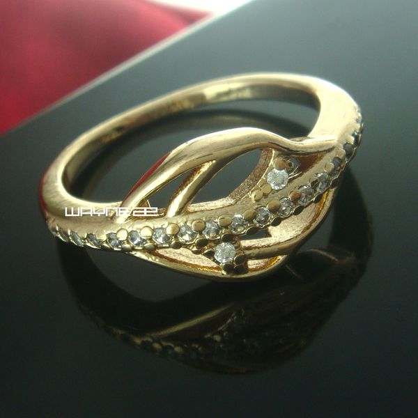 

size 7 and 8 18k gold gp ring sapphire engagement jewelry (r235, Silver