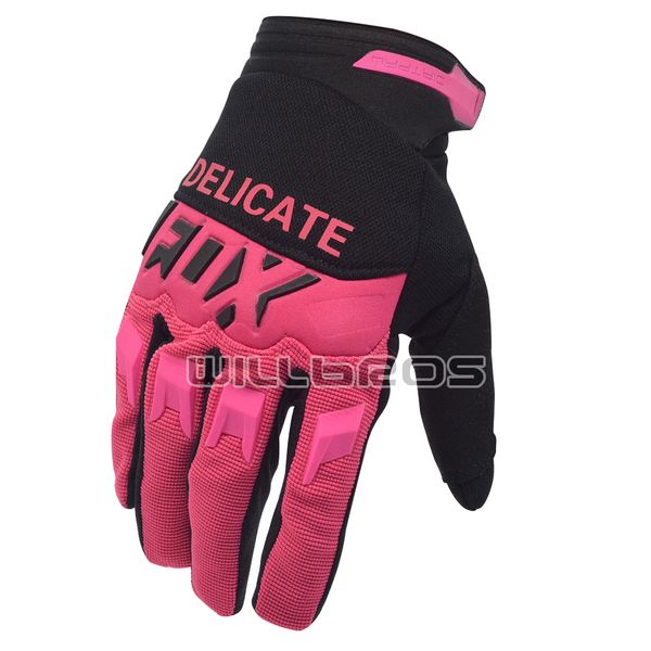 

delicate fox air mesh cycling race dirtpaw motorcycle black pink men woman gloves, Blue;gray