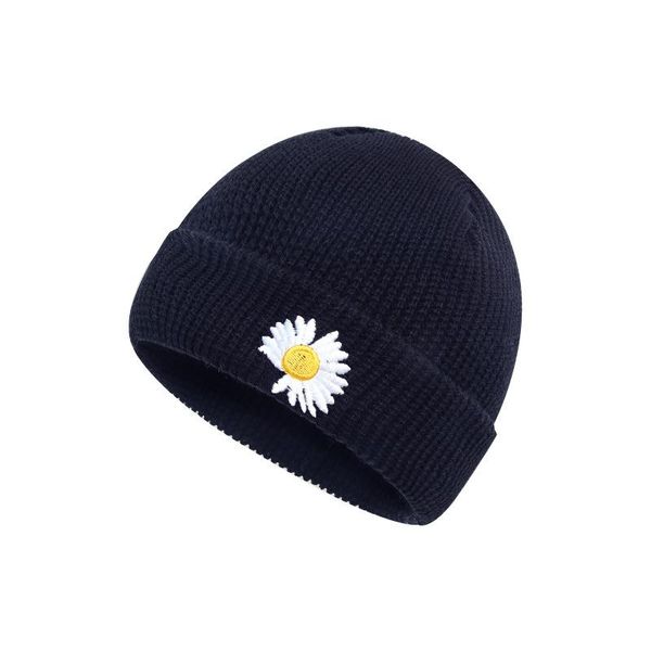

beanies korean version of domed winter knitted wool hat men and women landlord's fashion baotou cap small melon skin